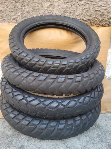 Pneus Traseiros 120/80-18 | Trilha / Enduro / Uso Misto | Maggion e Metzeler