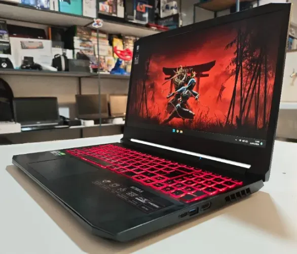 Notebook Gamer Ryzen 5 5600H, GTX 1650 4GB, 16GB DDR4, M2 NVME 512GB, parcelo no cartão