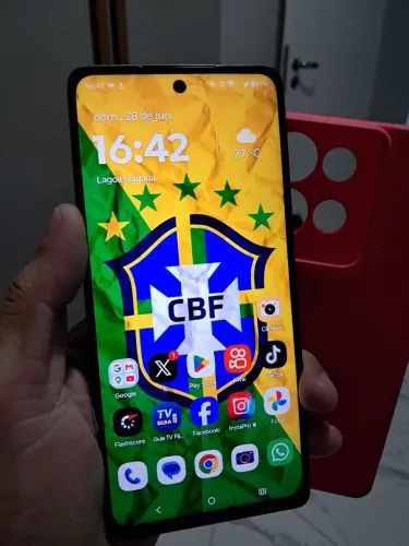 Moto G75 5G 256gb 12ram NFC - Analiso troca em Cel de meu interesse