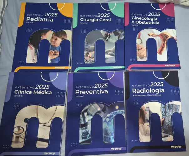 Material de estudo para residência médica, medway