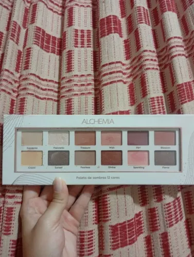 Paleta de sombras 12 cores, Alchemia