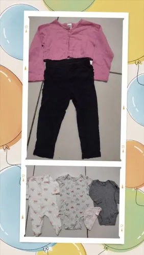 Lote Carter's - 3 a 24 meses - 6 peças