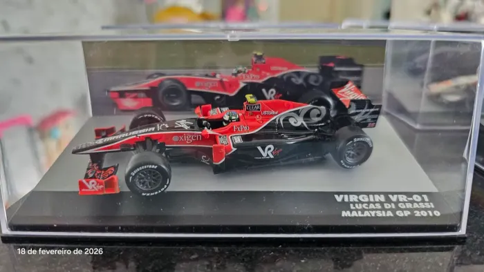 Lendas Brasileiras do Automobilismo - LUCAS DI GRASSI - Virgin