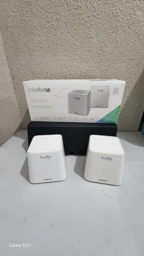 Mesh Intelbras Twibi Giga (Kit 2 Unidades) Portas Gigabit