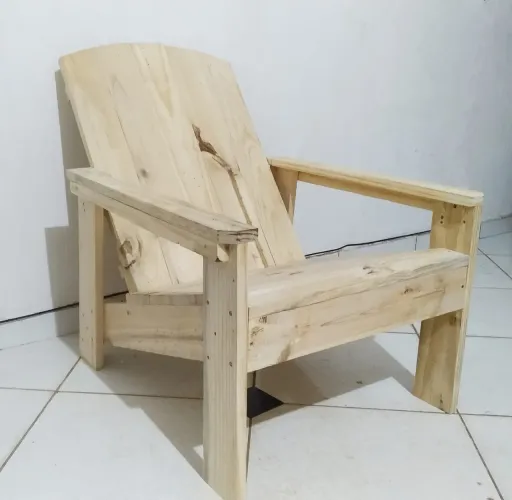 Poltrona de descanso rústica (POR ENCOMENDA, PRONTA EM 1 DIA)