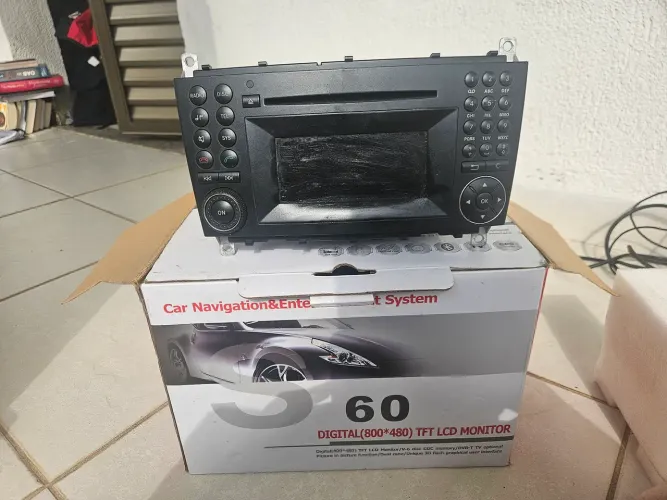 Apararelho de CD para Mercedes