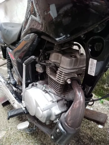 Moto Fan KS 2010 125 tá tudo funcionando perfeitamente doc atrasado só pra rodar 