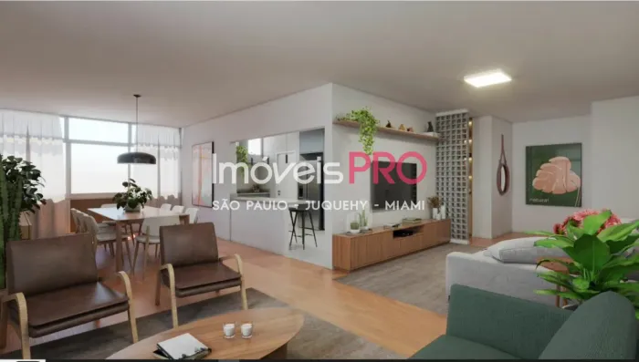 Apto reformado, sem uso, 3 dorm sendo 1 suite e 1 vaga Higienopolis