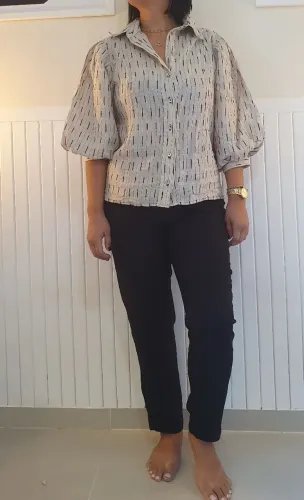 Blusa de linho