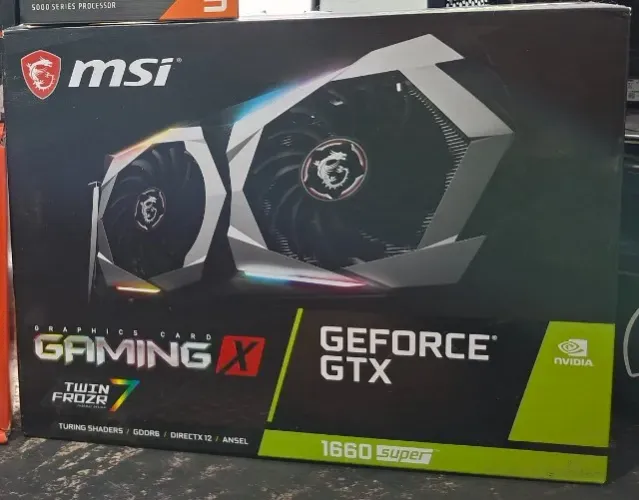 Placa de Vídeo GTX 1660 Super Gaming X MSI NVIDIA GeForce 6GB GDDR6