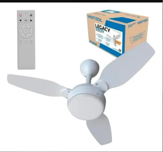 Vendo ventilador de teto com controle remoto Novo ventisol na caixa Nunca usado