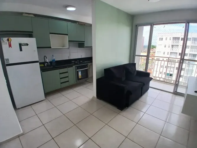 Estilo Ponta Negra | 2 Quartos | Semi Mobiliado | Somente Interessados