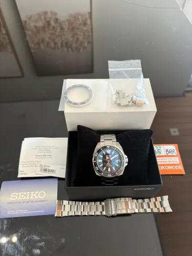 Seiko Prospex King Samurai SRPF03 44 mm Automático Full Set Safira