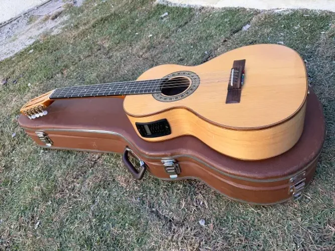 Viola Rozini Dourada Cinturada Elétrica Rv217