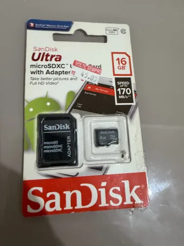 Cartão de memória SAN DISK