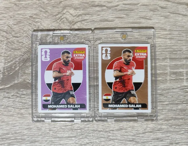 Figurinhas Legend Mohamed Salah - kit 2