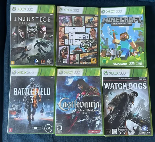 Jogos Xbox 360 Originais