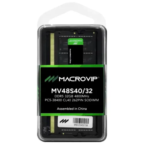 Memória LACRADA DDR5 32 GB 4.800Mhz - para notebook
