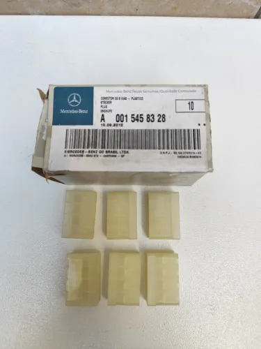 Kit 6x Conector Plástico 8 Vias Original Mercedes-Benz A 001 545 83 28