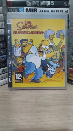 Los Simpso PS3 Original versão espanhola Com Manual