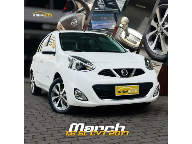 Nissan March SL 1.6 16V Flexstart 5P Aut. 2017