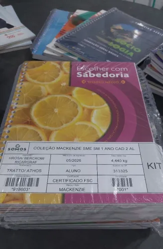 Livros Mackenzie 1ª Série Ensino Médio (Legacy School)