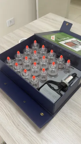 Kit Ventosa 17 Copos Dong Yang - Tratamento E Desintoxicação