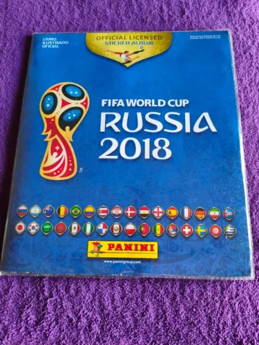 album copa 2018 padrão colecionador