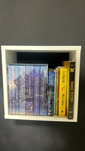 Coleção livros e DVDs harry potter