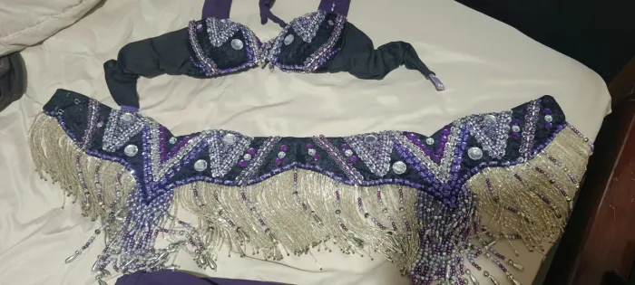 Traje de dança do ventre 