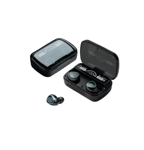 Fone de Ouvido M10 TWS Bluetooth 5.1 com Microfone e Estojo LED