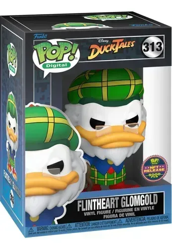 Funko Pop Pão-Duro MacMônei 313 DuckTales Digital NFT (2000 Peças)