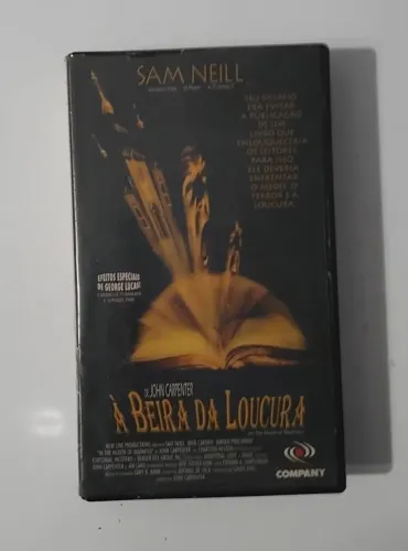 FITA VHS "À BEIRA DA LOUCURA" (1994) de Jon Carpenter