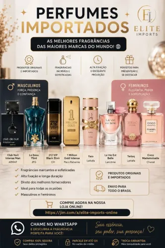 Perfumes Importados Originais | Alta Fixação e Qualidade Premium