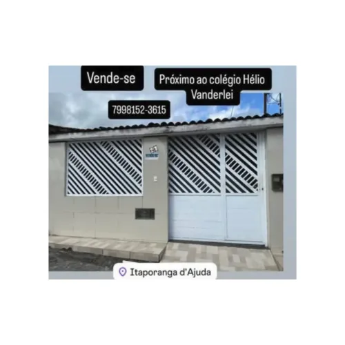 Vendo casa em Itaporanga