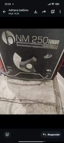 Máquina de solda grande