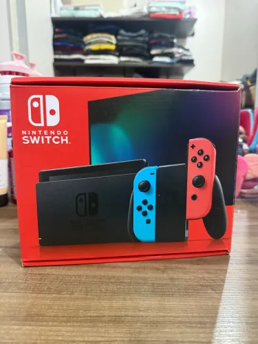 Nintendo Switch Original - Completo na Caixa