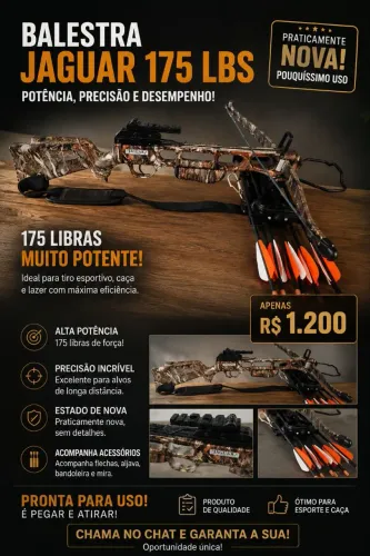 balestra jaguar 175 libras