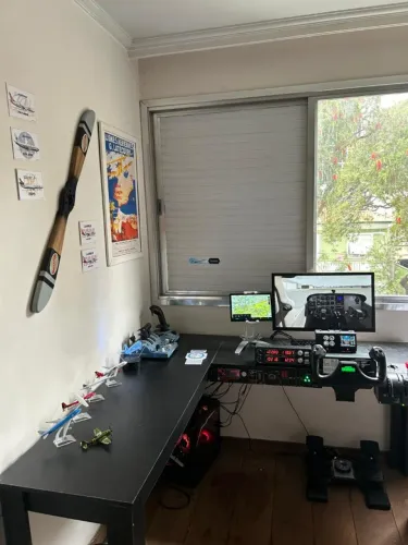 Paineis Saitek Simulação de voo