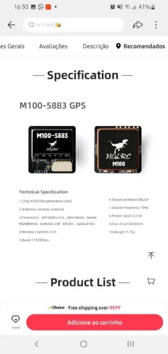 GPS M100