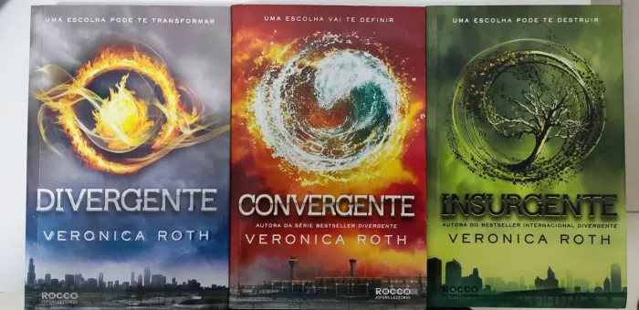 LIVROS TRILOGIA DIVERGENTE COMPLETO
