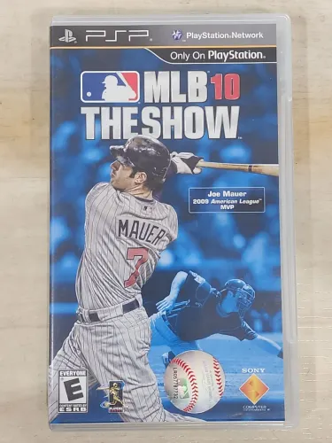 Jogo original de psp MLB 10 The Show 