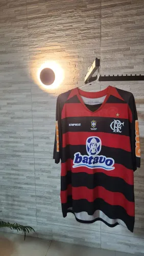 CAMISA FLAMENGO OLYMPIKUS HEXACAMPEÃO BRASILEIRO ORIGINAL TAMANHO G