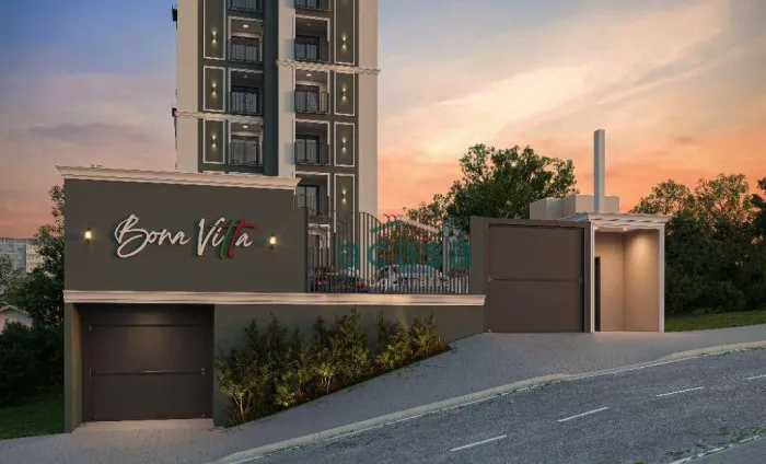 Apartamento com 2 dormitórios à venda por R$ 375.800,00 - Cancelli - Cascavel/PR