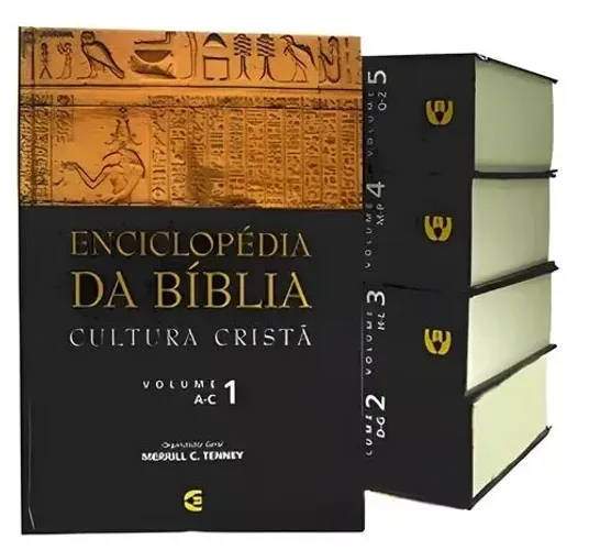 Enciclopédia da Bíblia Cultura Cristã (5 volumes) NOVA