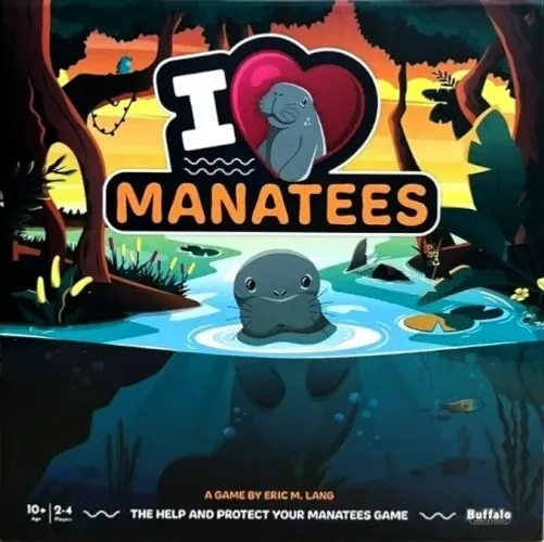 i heart manatees board game
