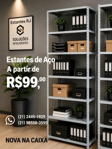 Estantes de Aço