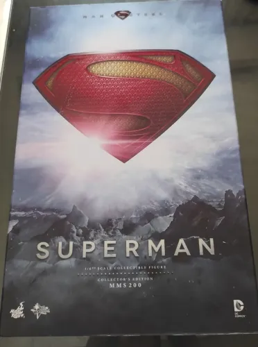 Hot Toys Superman man of steel Henry cavil Black suit custom