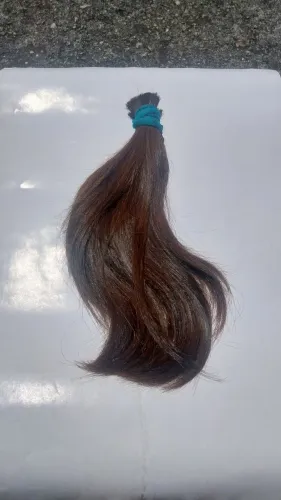 Cabelo virgem sem nenhuma tintura 30 cm