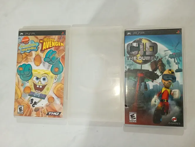 Caixas originais sem jogos PSP Kit